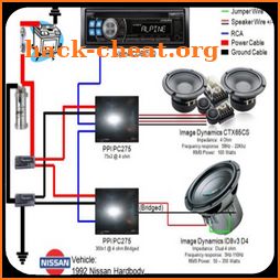 Car Audio Wiring Diagram icon