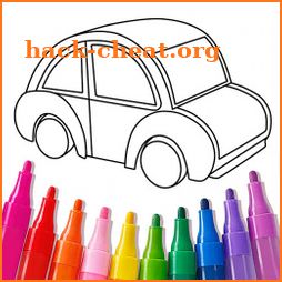 Car Coloring- Color by Number icon