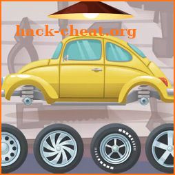 Car Maker for Kids: build truck, bus, vehicles icon