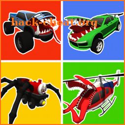 Car Monster Truck Color Battle icon