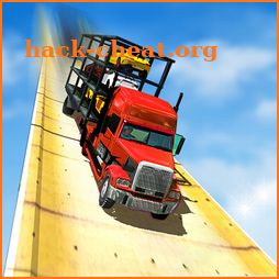 Car transporter on Mega Ramp icon