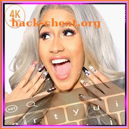 Cardi B 4K wallpapers Fans Keyboard icon