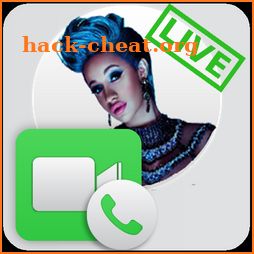 Cardi B Live Stream Video Chat - Prank icon