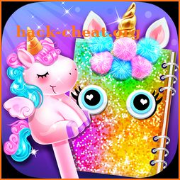 Carnival Unicorn School Supplies - Trendy Carnival icon