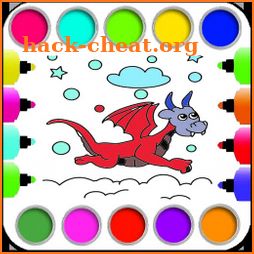 Cartoon Art Coloring Books Free icon