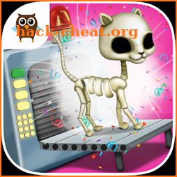 Cat Hair Salon Birthday Party - Kitty Haircut Care icon