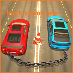 Chained Car Racing Games 3D icon