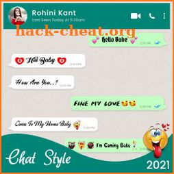 Chat Style : Font for WhatsApp icon