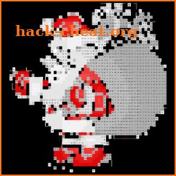 Christmas Colouring Pixel Art icon