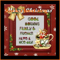 Christmas Good Morning Greetings icon