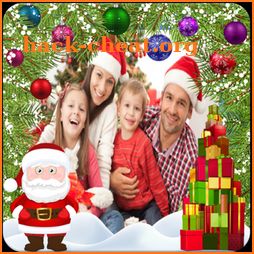 Christmas Photo Frames Editor icon