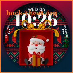 Christmas watch face icon