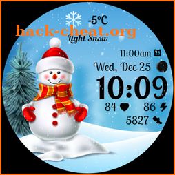 Christmas Weather Animated icon