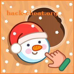 Christmas winter toddler games icon