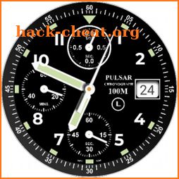 Chronograph V657 watch face icon