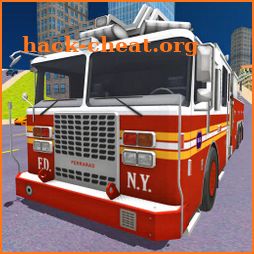 City Fire Truck Rescue icon