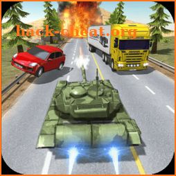 City Tank Traffic Driving icon