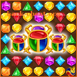 classic diamond puzzle pharaoh legend icon