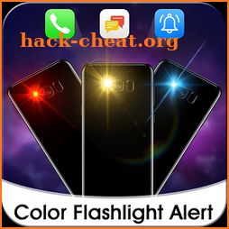 Color Flash Light on Call & SMS icon