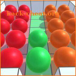 Color Row 3D icon