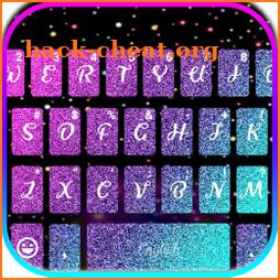 Colorful 3d Galaxy Keyboard Theme icon