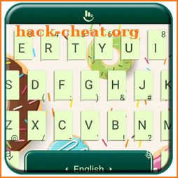 Colorful Doughnut Keyboard Theme icon