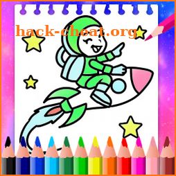 Coloring Ben Alien Space icon