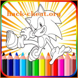 Coloring Book for Sonic icon