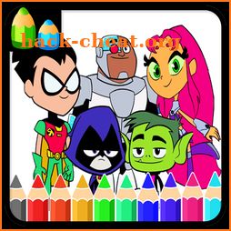 Coloring Book For Teen-Titan icon