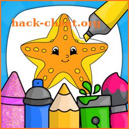 Coloring book - kids fun Games icon