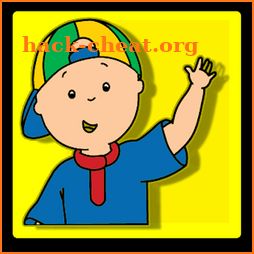 Coloring caillou icon