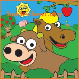 Coloring Farm Animal Coloring Book For Kids Games icon