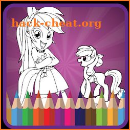 Coloring For Equestria Girls icon