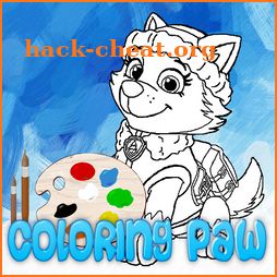 Coloring Paw Patrol Pro icon