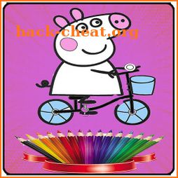 Coloring Peepa Book icon