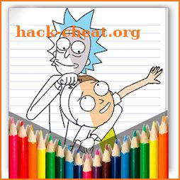 Coloring Rick And Morty Pages icon