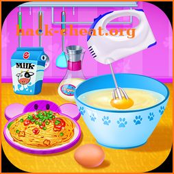 Cooking Pasta In Kitchen icon