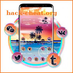 Cool Beach Theme icon