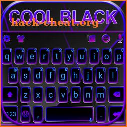 Cool Black Keyboard Theme icon