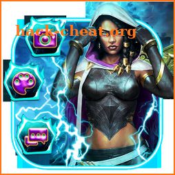 Cool Thunder Girl Theme icon