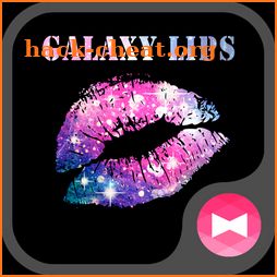 Cool Wallpaper Galaxy Lips Theme icon