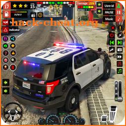 Cop Car Chase Games 2024 icon