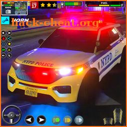 Cop Police Car Driving Game 3D icon