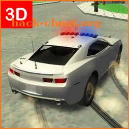 Cop simulator: Camaro patrol icon