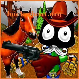 Cowboy Cat Neighbor Escape icon