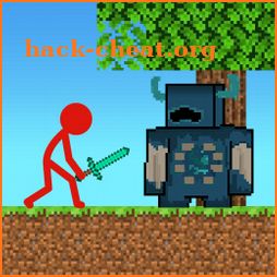 Craft Stickman Battle Games icon