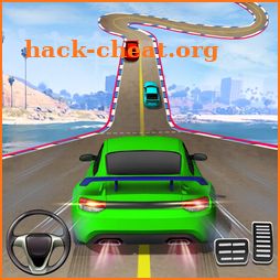 Crazy Car Driving Simulator: Impossible Sky Tracks icon