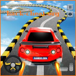 Crazy Car Sky Stunts Impossible Tracks Car Racing icon