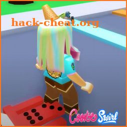 Crazy cookie swirl c Roblx obby Funny icon