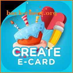 Create greeting cards icon